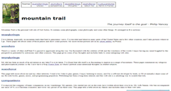 Desktop Screenshot of mountaintrail.us